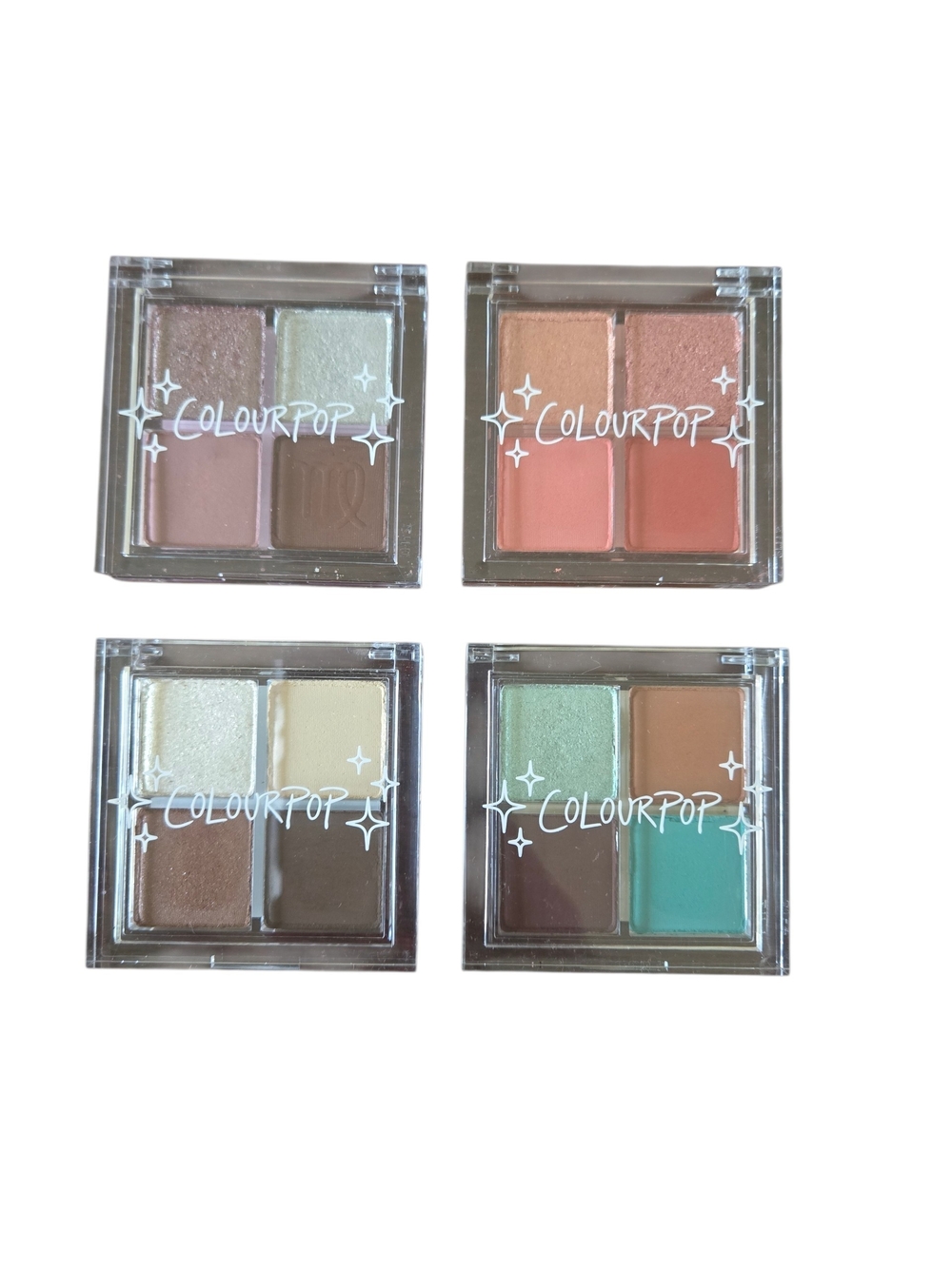ColourPop 4 Pan Palette Bundle